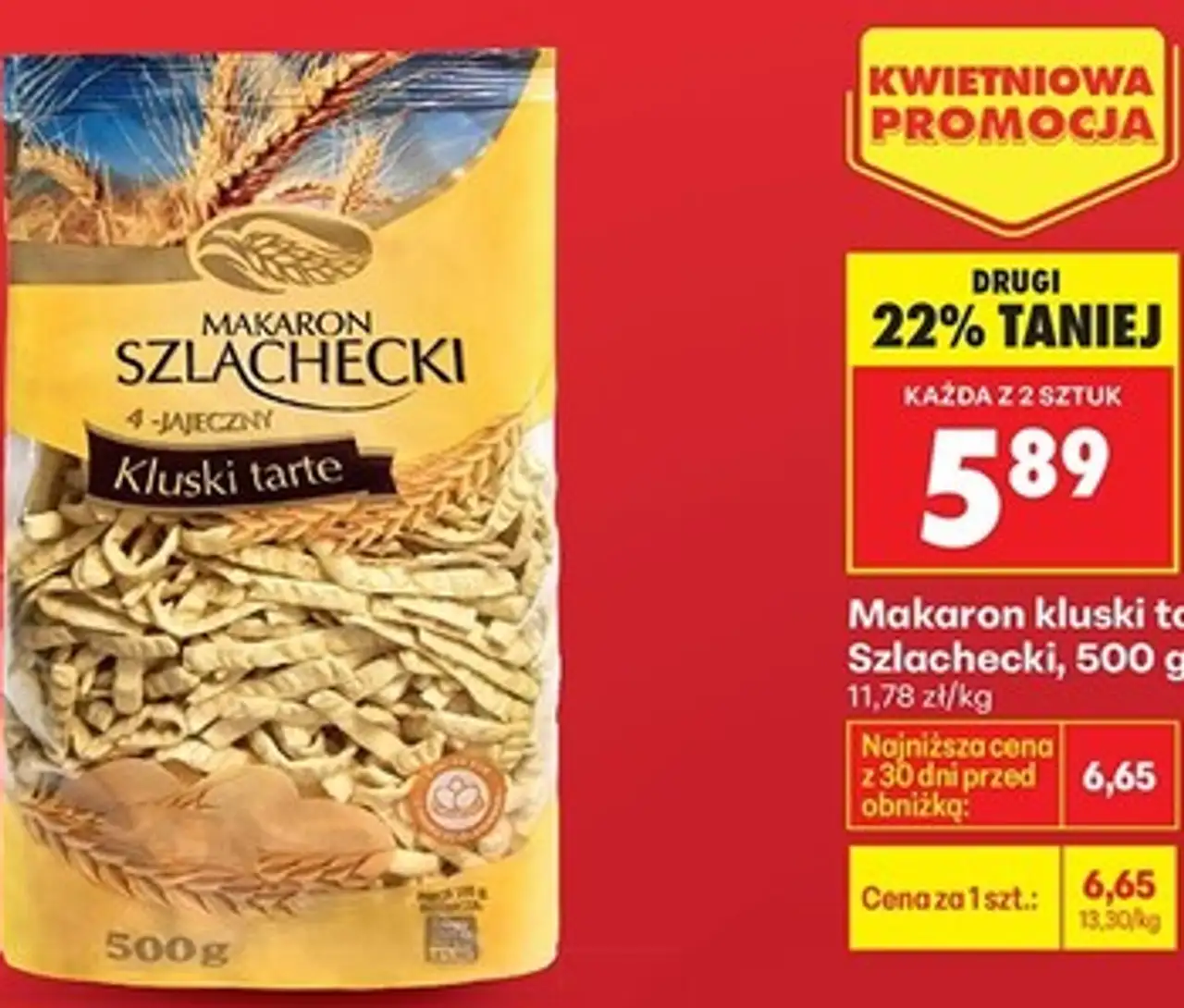 Makaron kluski tarte Szlachecki, 500 g