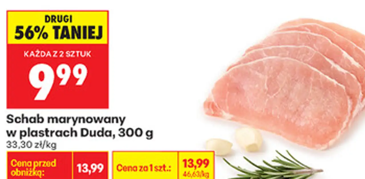 Schab marynowany w plastrach Duda, 300 g