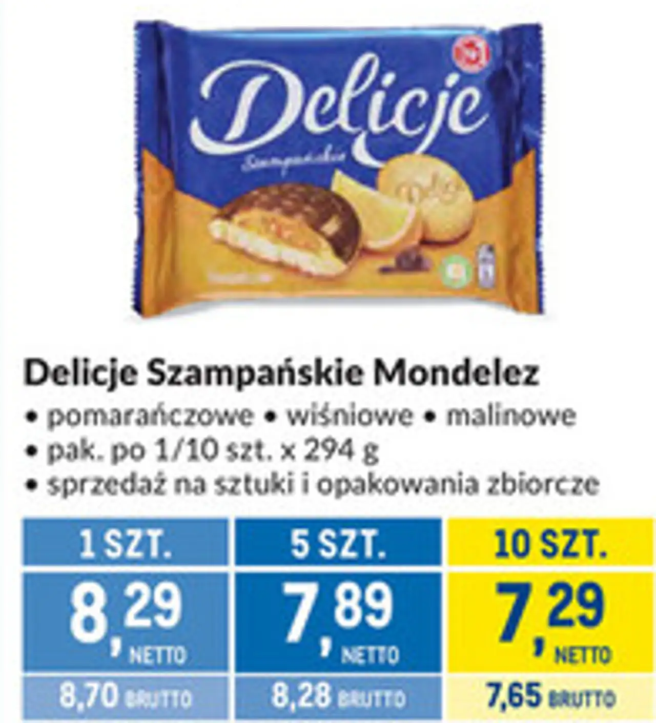 Delicje Szampańskie Mondelez