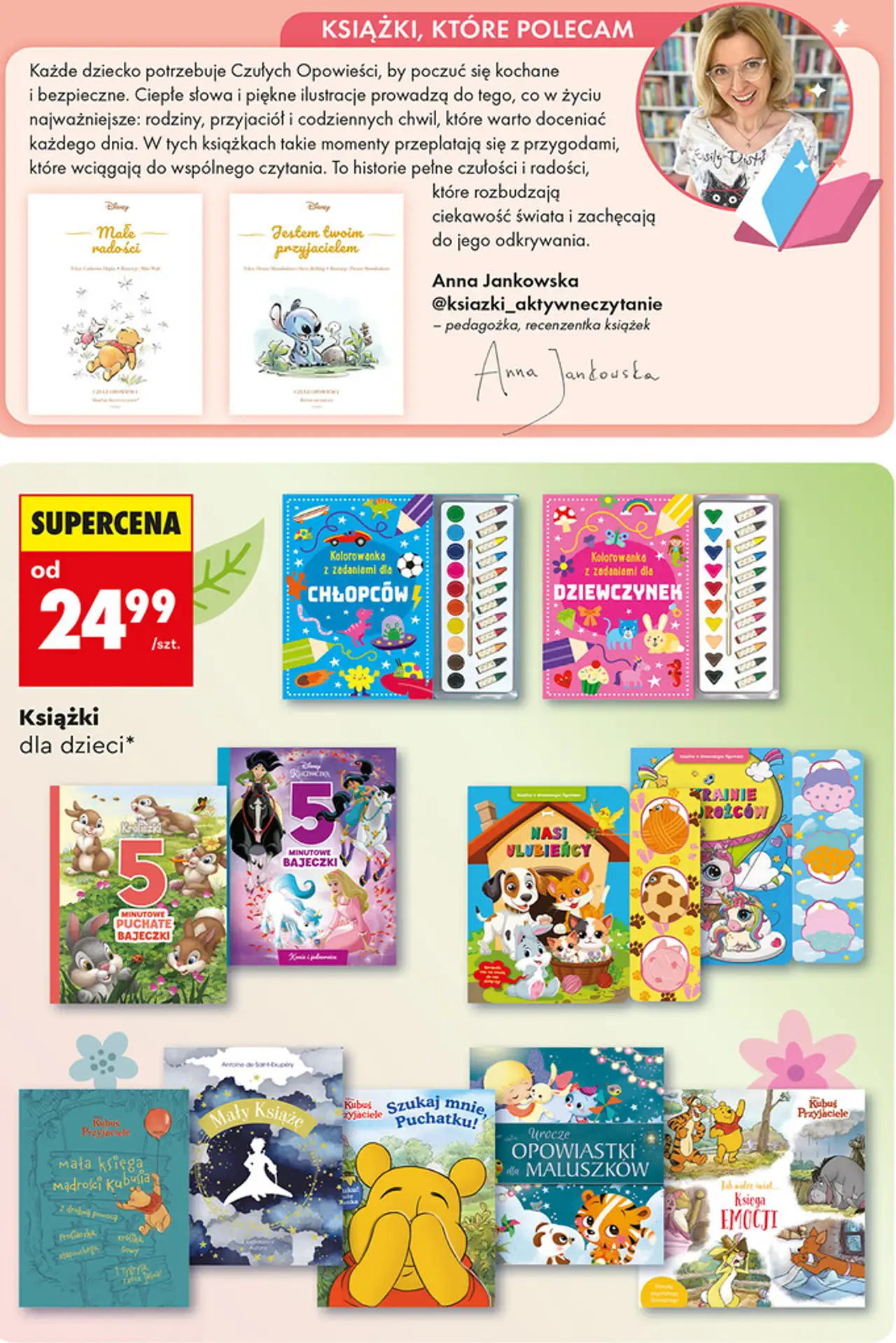 Książki dla dzieci* Kubuś i przyjaciele księga emocji