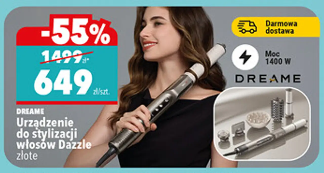 DREAME Urządzenie do stylizacji włosów Dazzle