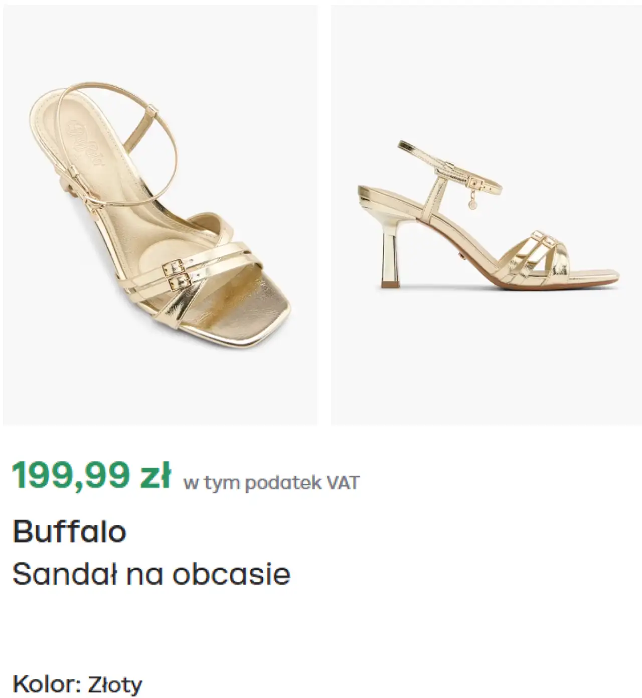Buffalo Sandał na obcasie