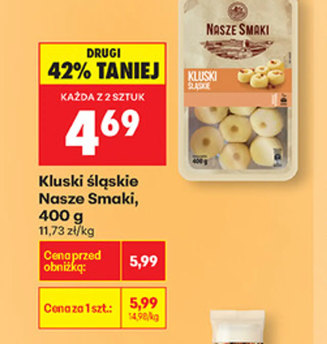 Kluski śląskie Nasze Smaki, 400 g