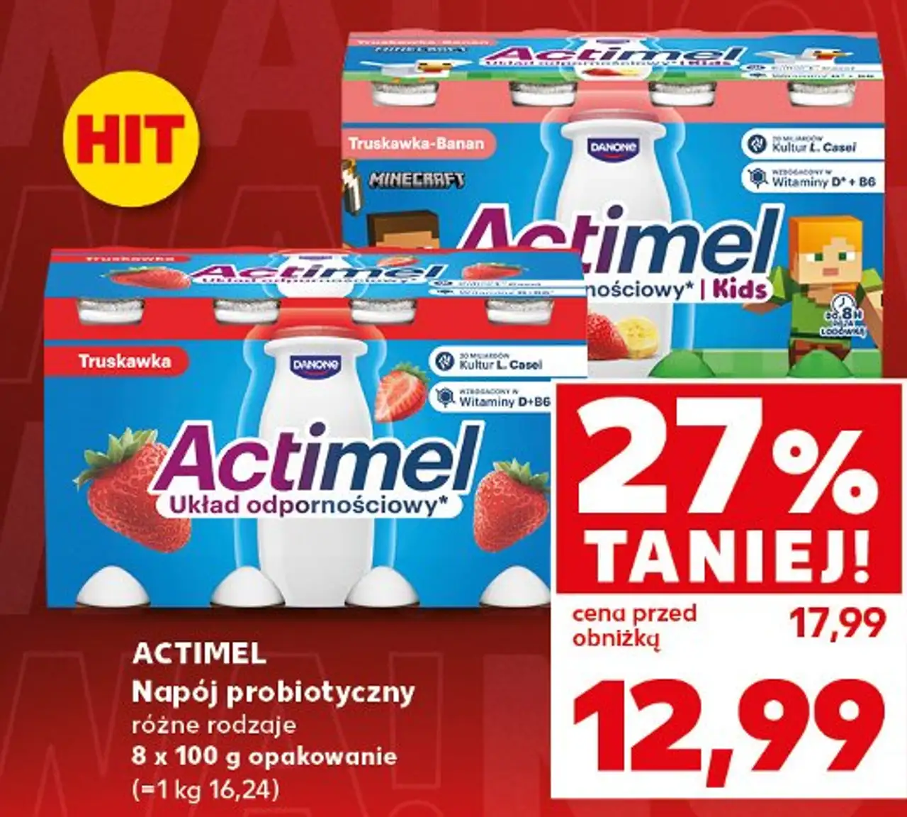 Actimel Napój probiotyczny