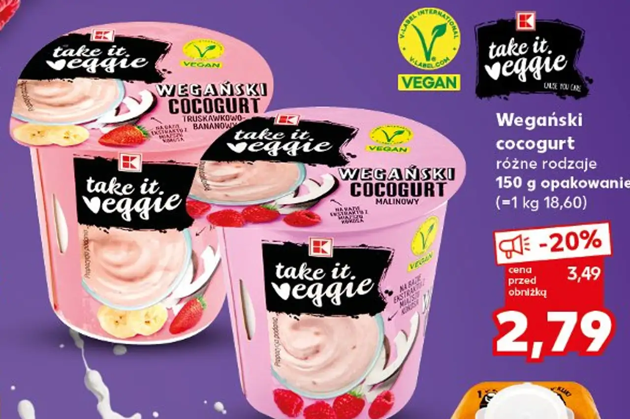Wegański cocogurt take it veggie