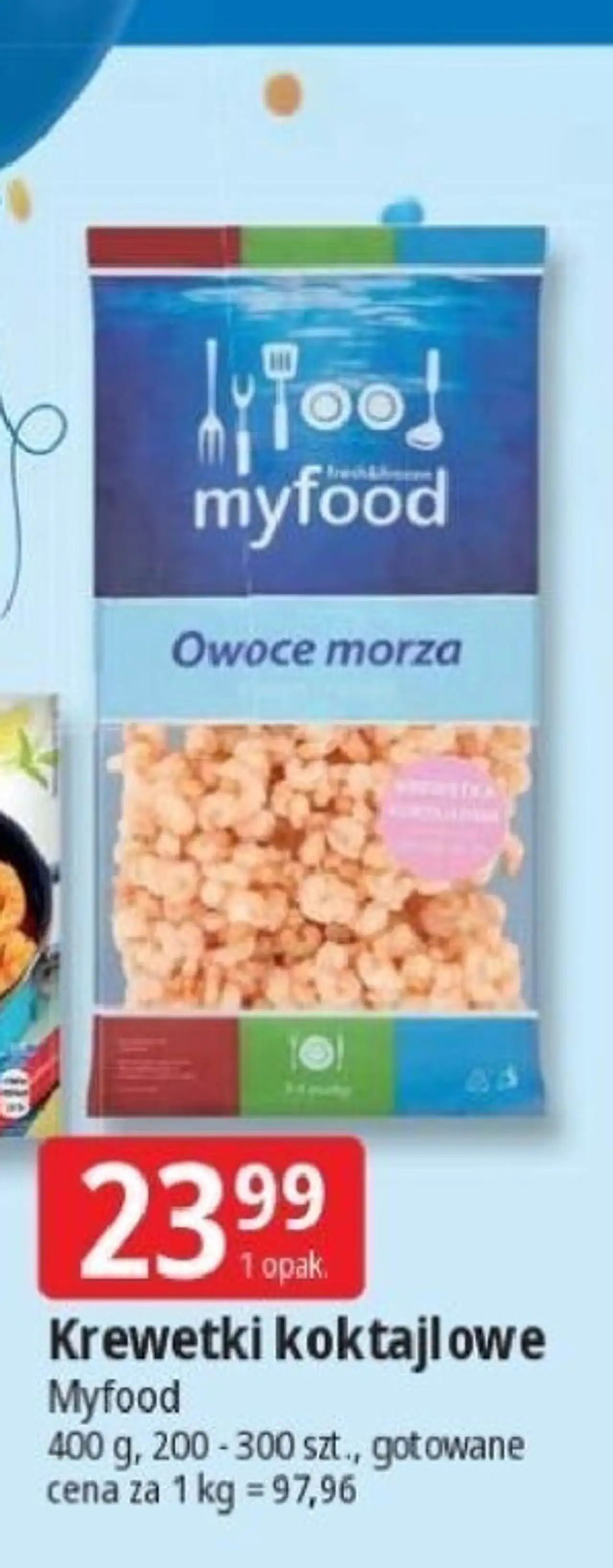Krewetka koktajlowa obrana Myfood