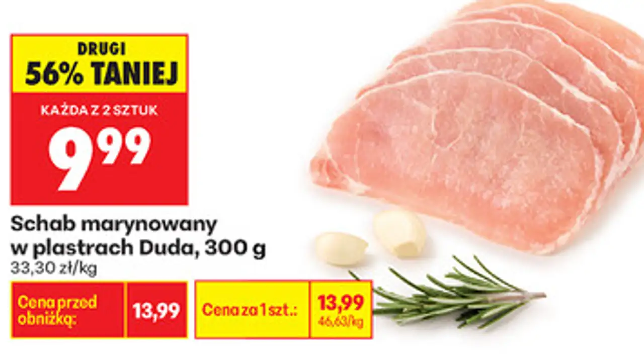 Schab marynowany w plastrach Duda, 300 g