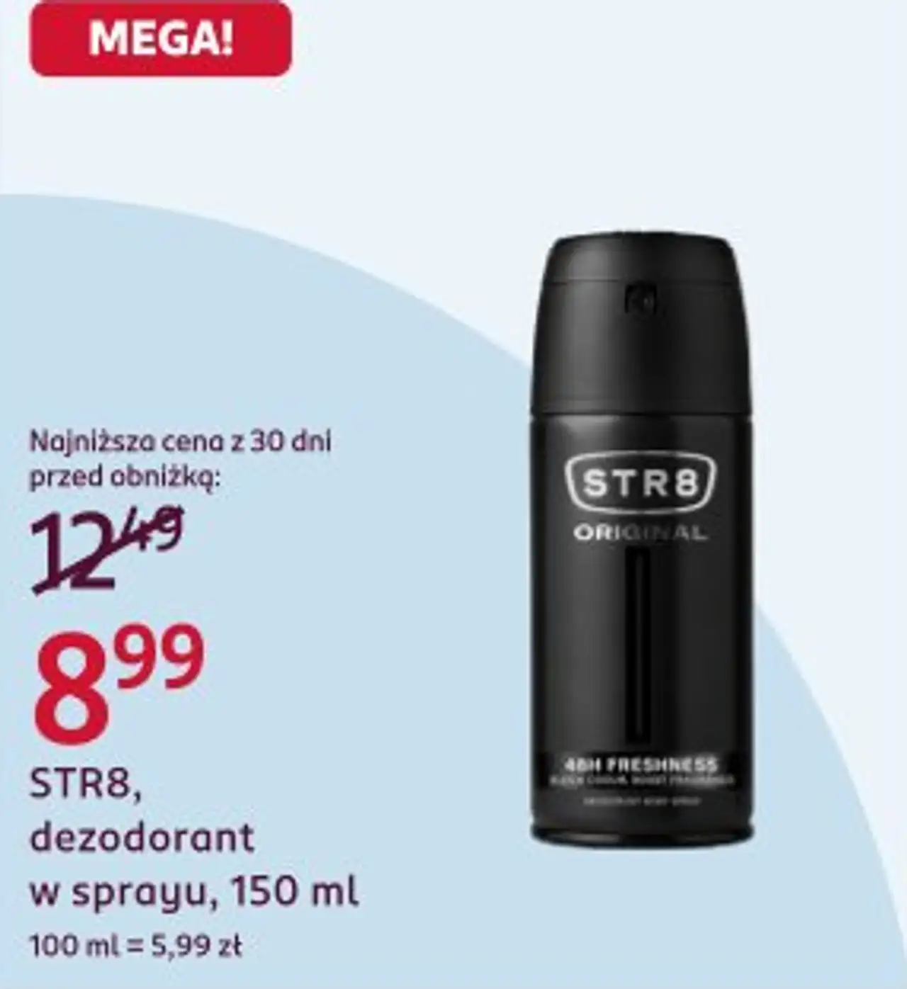 STR8, dezodorant w sprayu, 150 ml