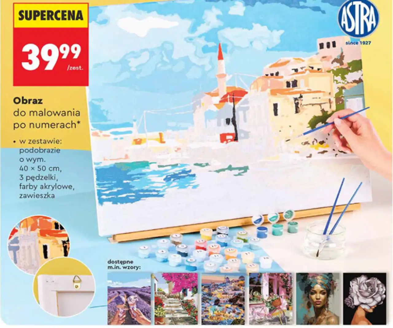 Obraz do malowania po numerach* Astra