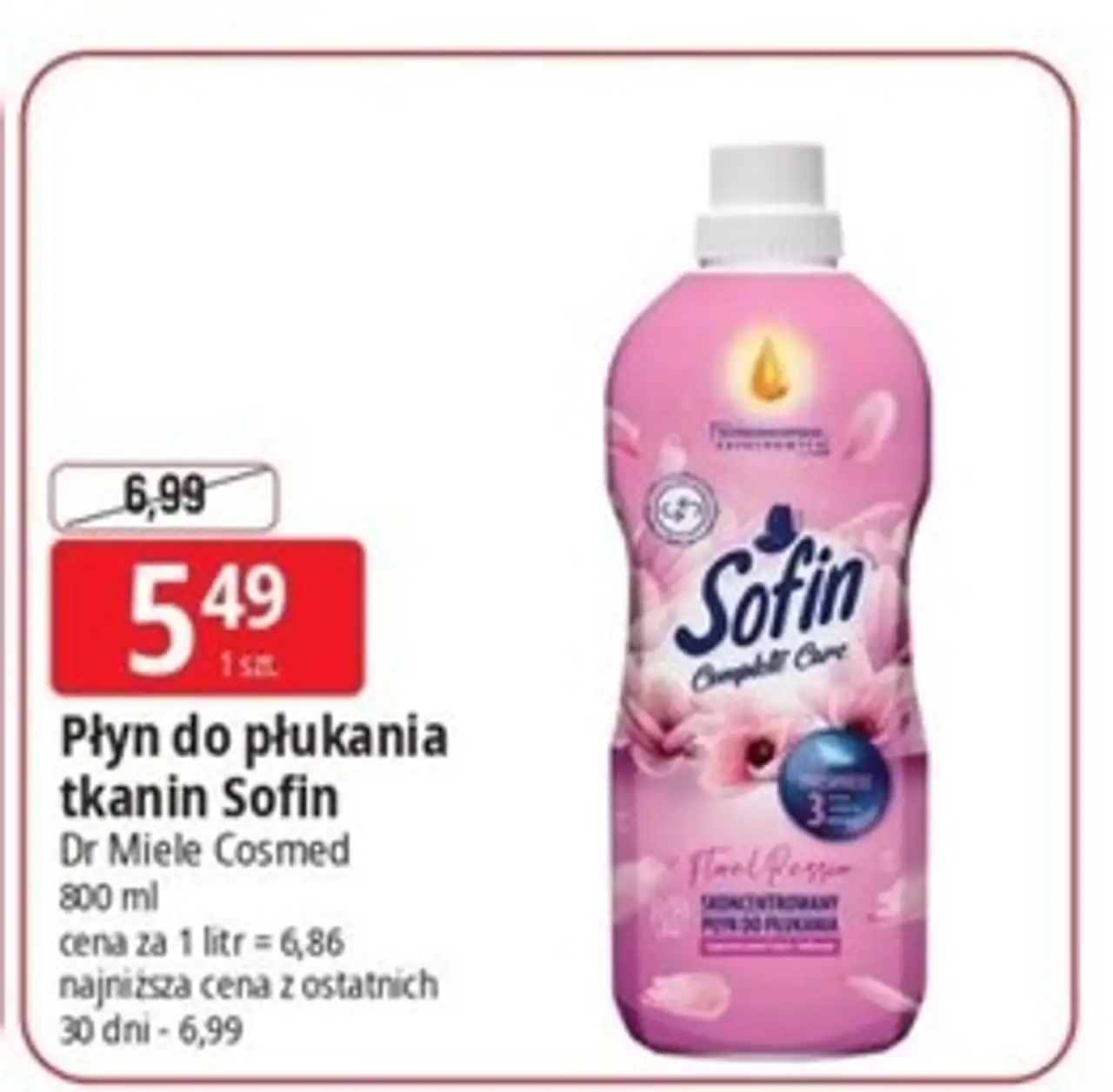 Płyn do płukania floral passion Sofin Complete Care