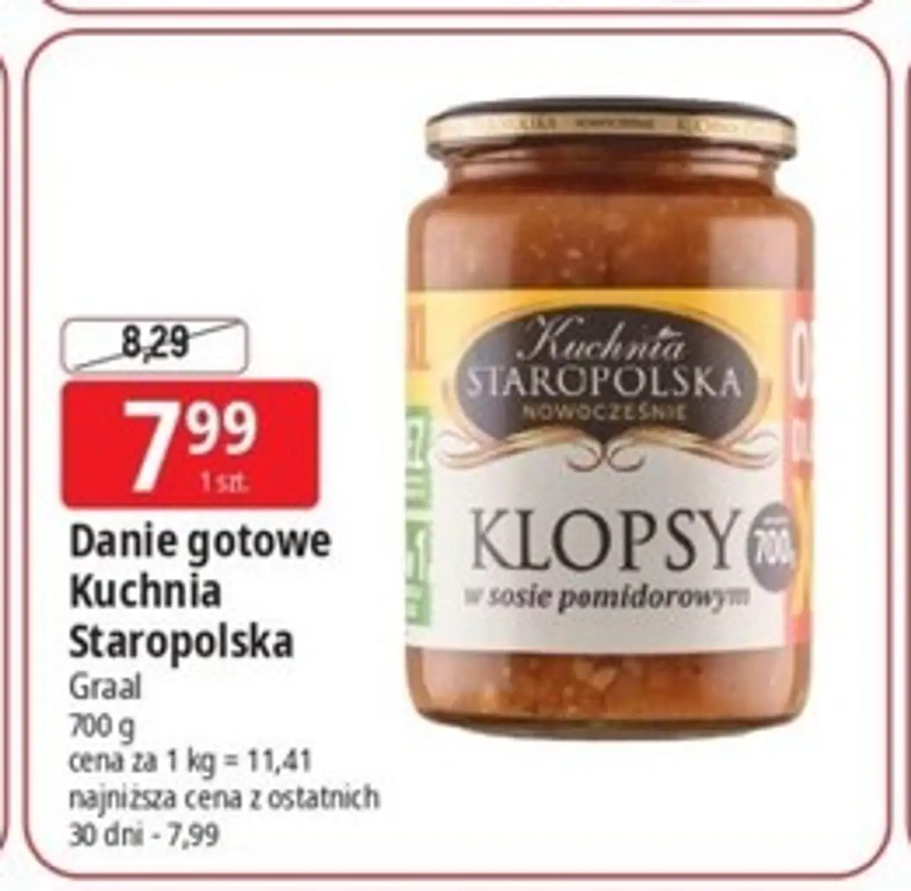 Klopsy w sosie pomidorowym Kuchnia Staropolska