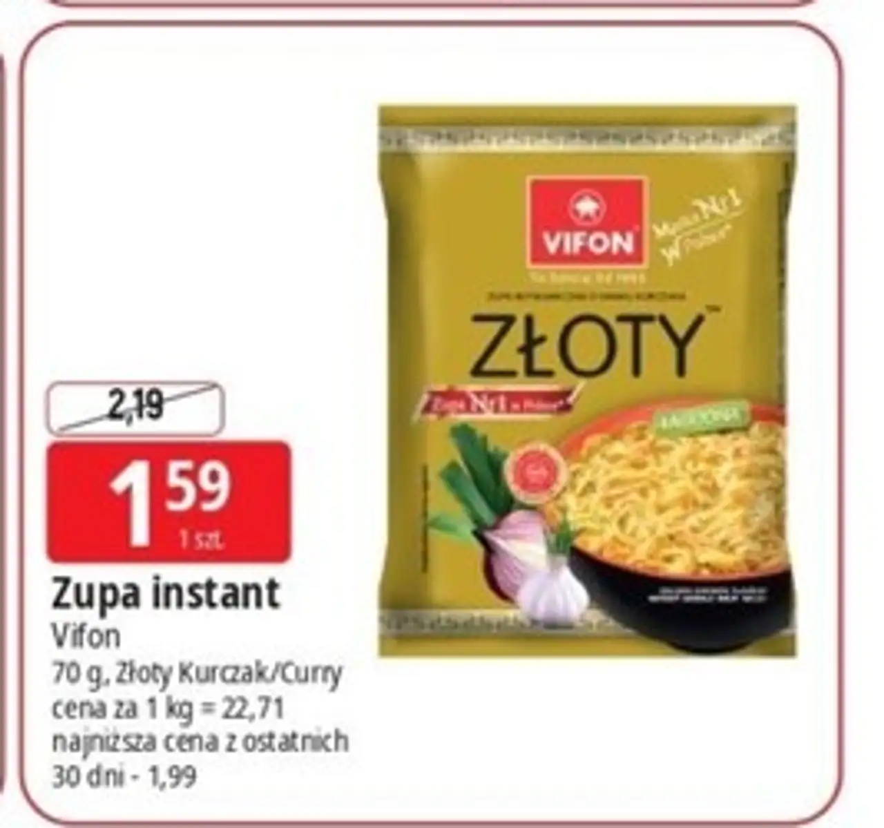 Zupa curry Vifon