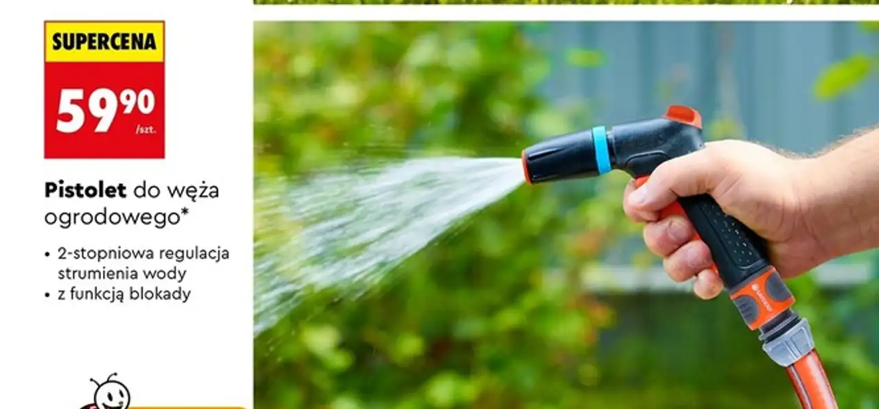 Pistolet do węża ogrodowego Gardena