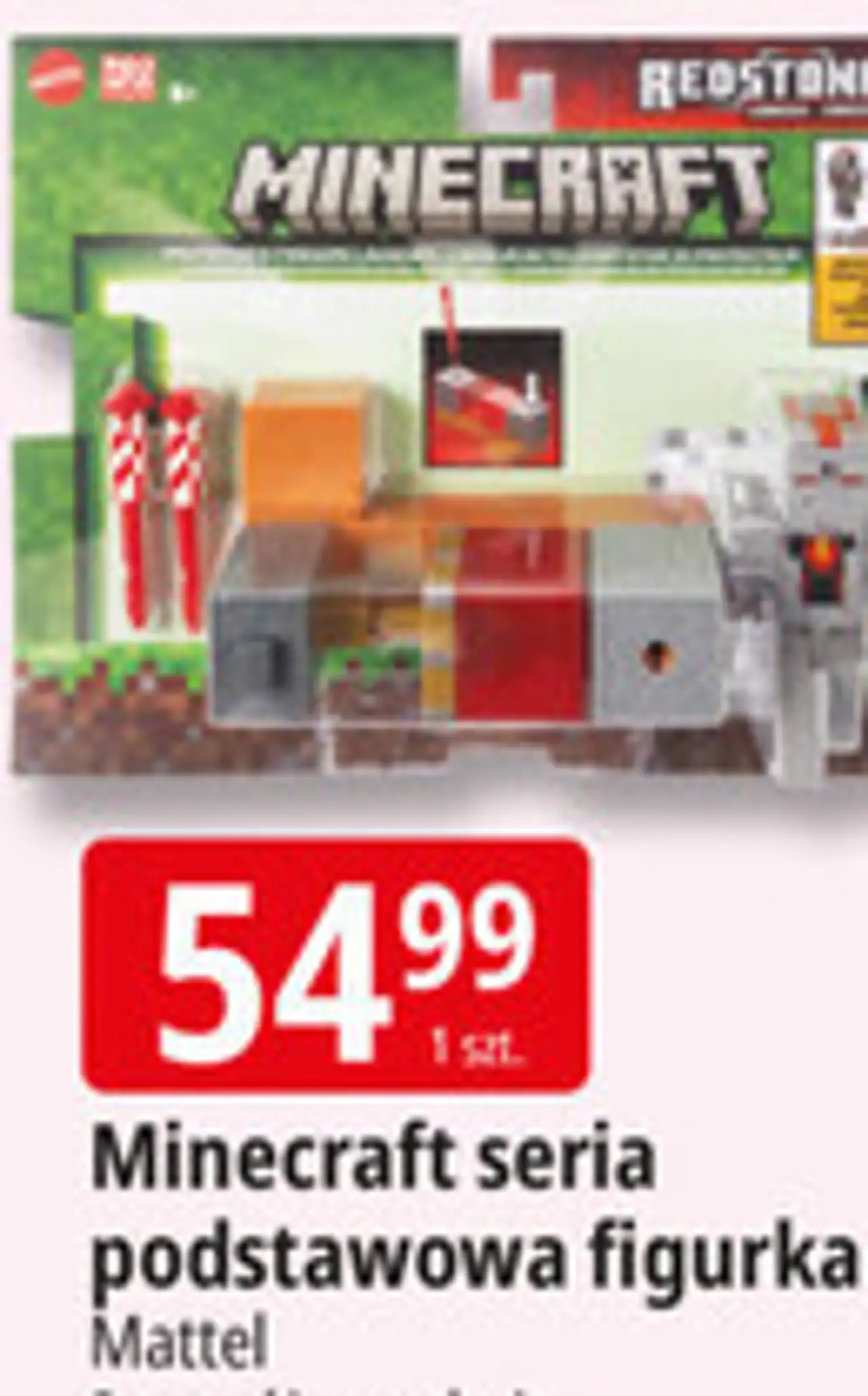 Minecraft seria podstawowa figurka Mattel