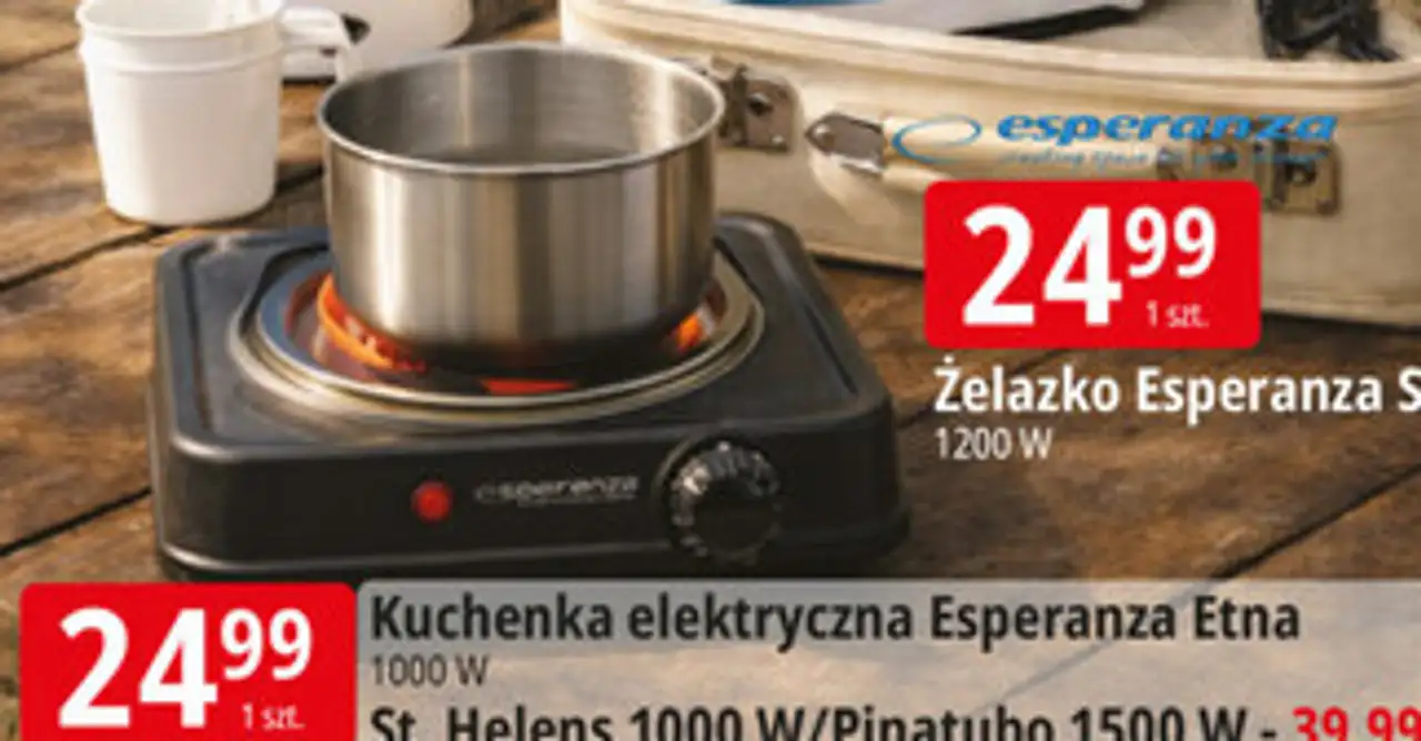 Kuchenka elektryczna Esperanza Etna