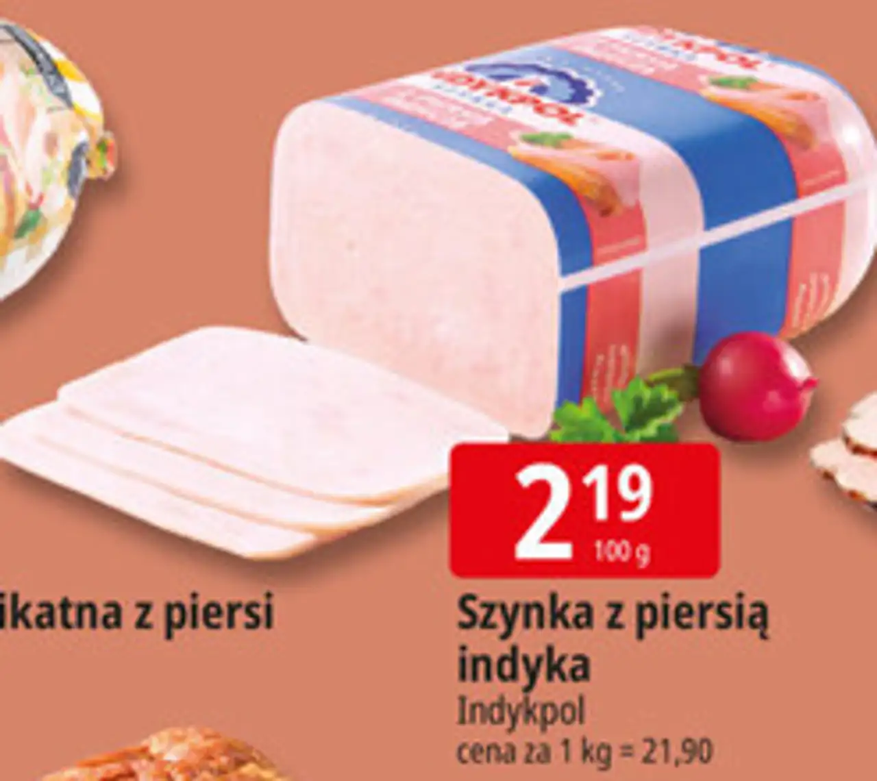 Szynka z piersi indyka Indykpol