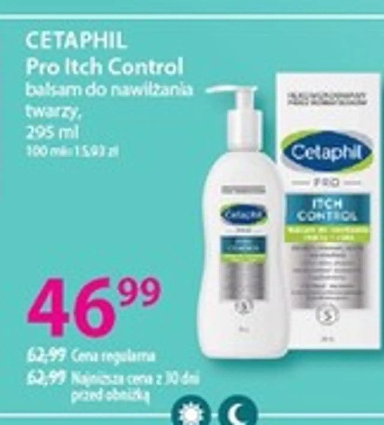 CETAPHIL Pro Itch Control balsam do nawilżania twarzy, 295 ml