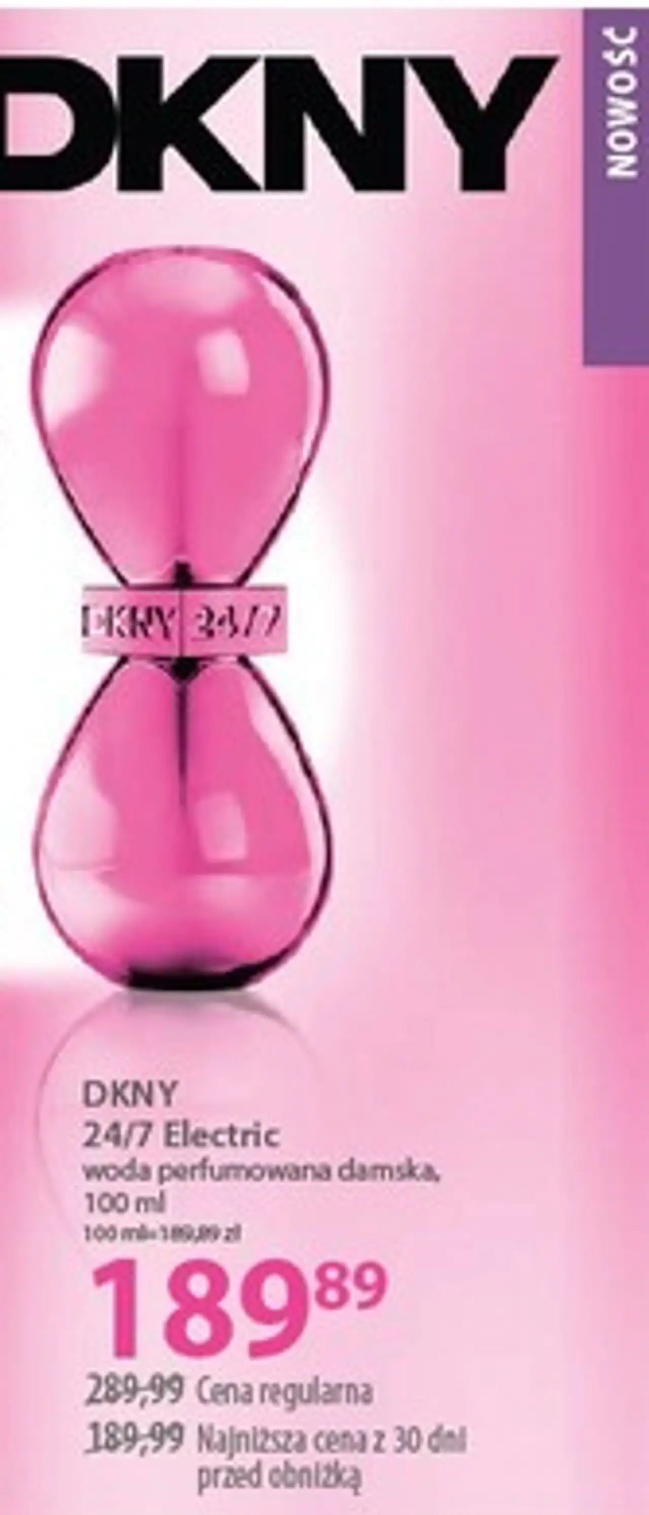 DKNY 24/7 Electric woda perfumowana damska, 100 ml