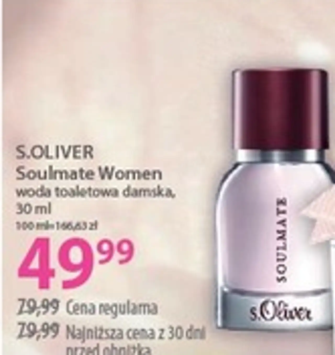 s.Oliver Soulmate Women woda toaletowa damska, 30 ml