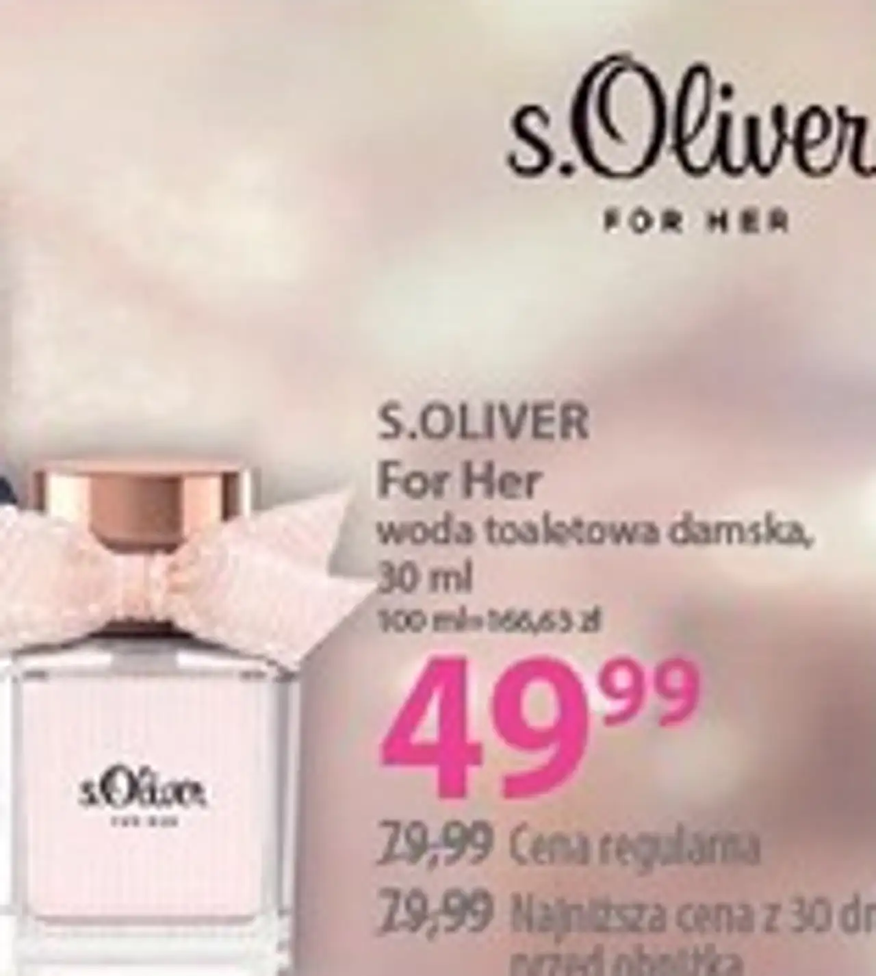 s.Oliver For Her woda toaletowa damska, 30 ml