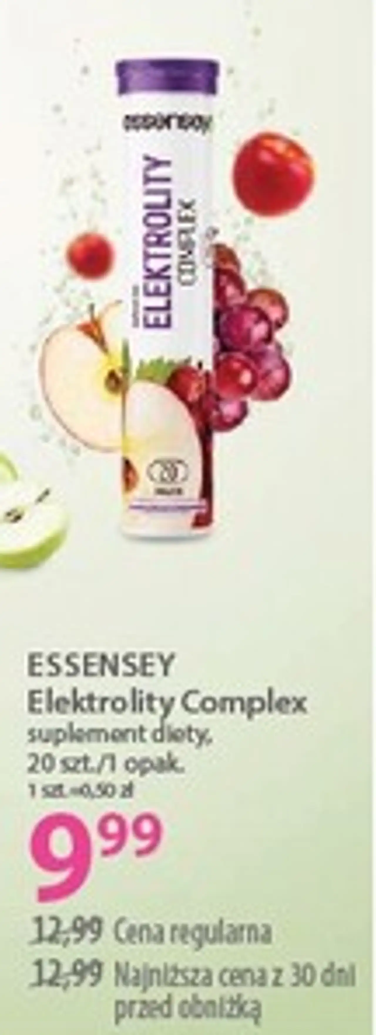 ESSENSEY Elektrolity Complex suplement diety, 20 szt./1 opak.