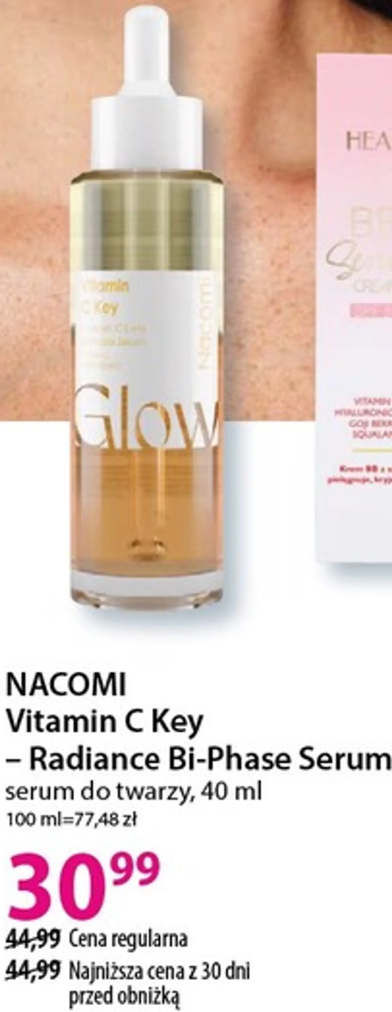 NACOMI Vitamin C Key - Radiance Bi-Phase Serum serum do twarzy, 40 ml