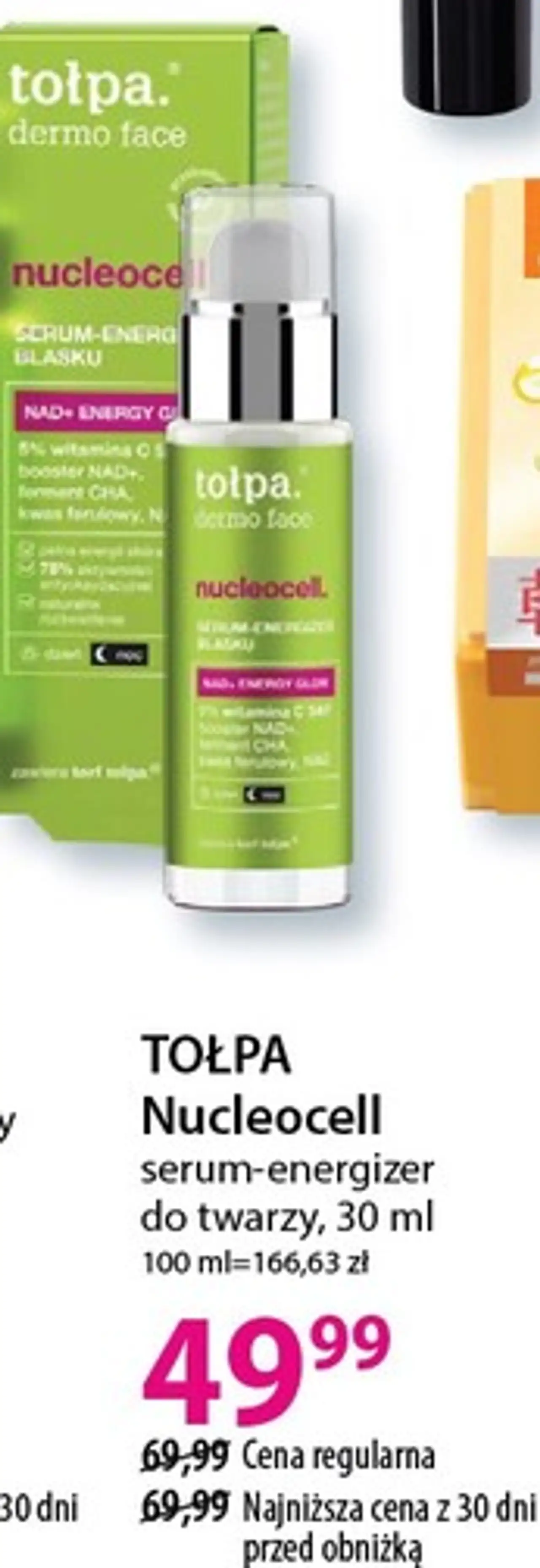 TOŁPA Nucleocell serum-energizer do twarzy, 30 ml