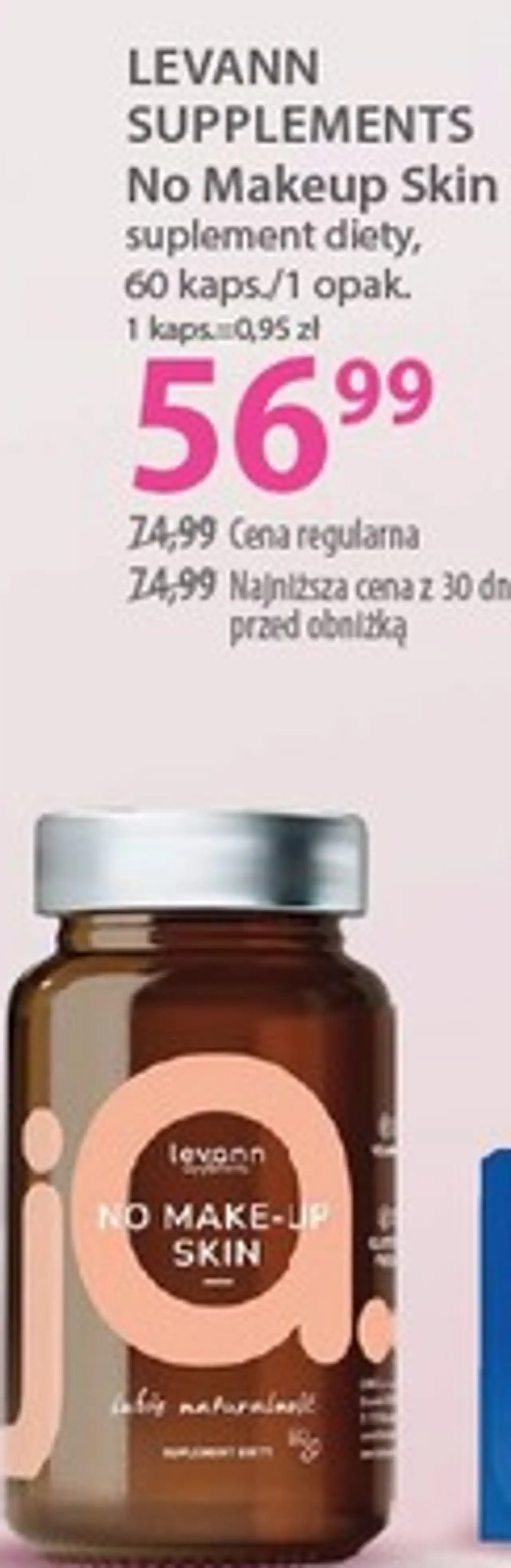 LEVANN SUPPLEMENTS No Makeup Skin suplement diety