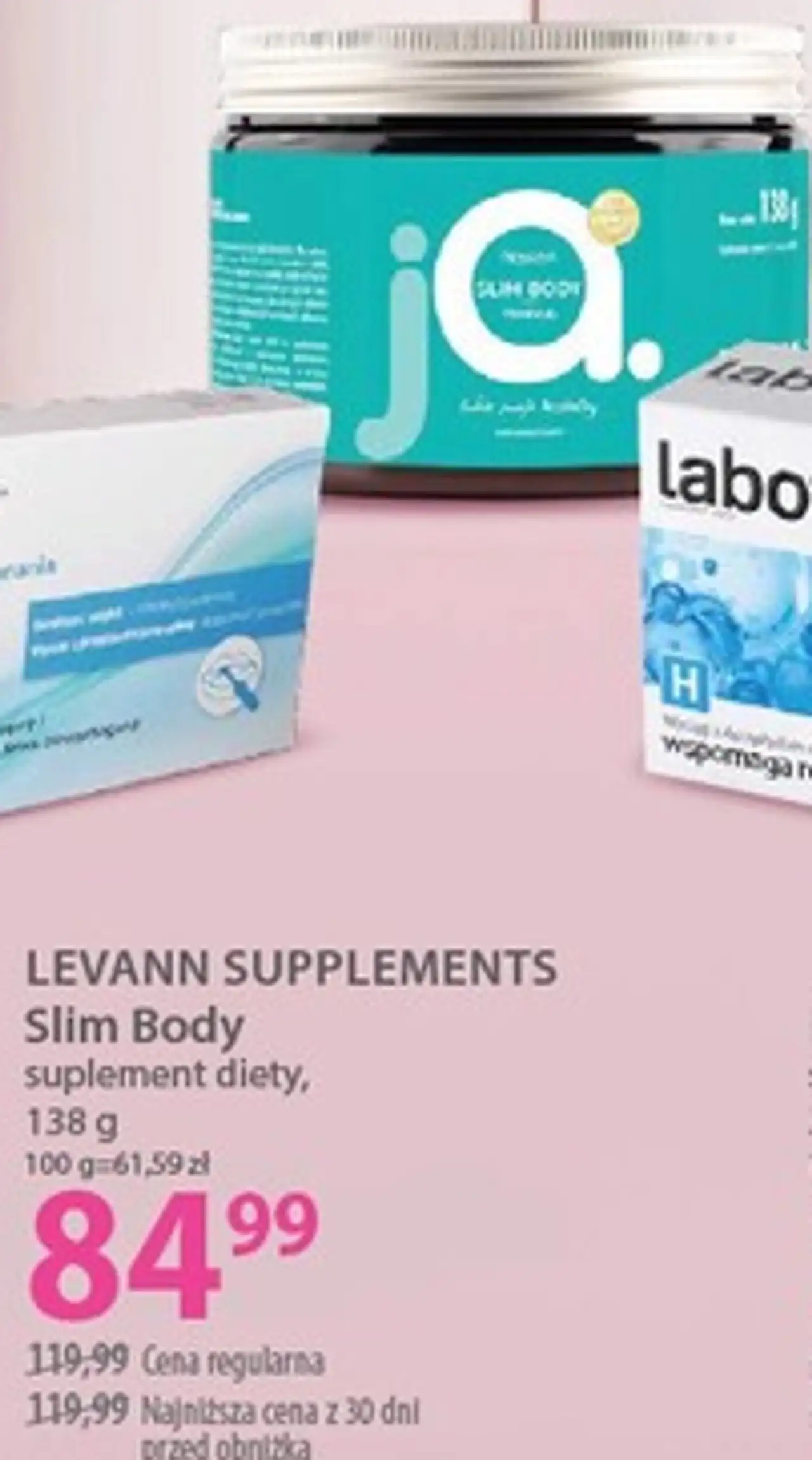 LEVANN SUPPLEMENTS Slim Body suplement diety