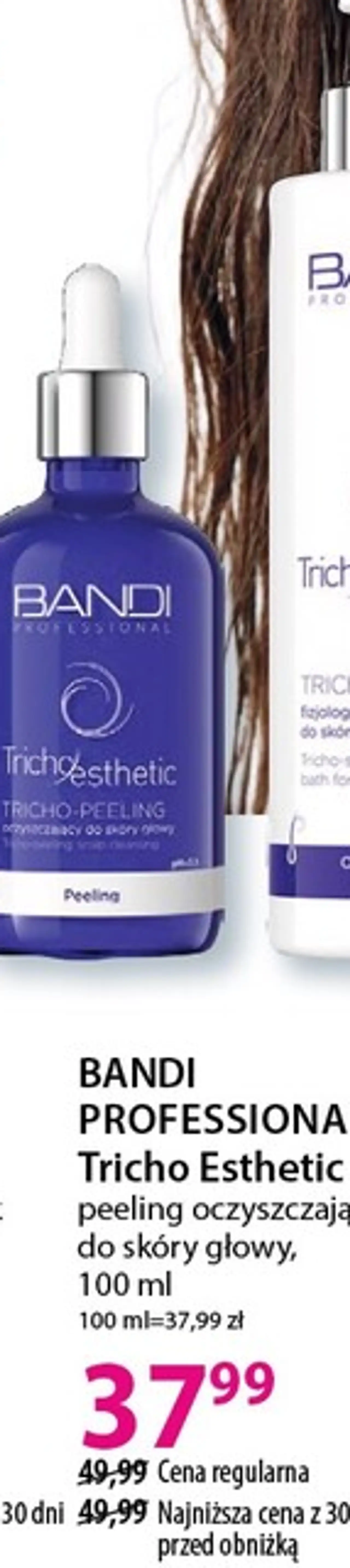 BANDI PROFESSIONAL Tricho Esthetic peeling oczyszczający do skóry głowy, 100 ml