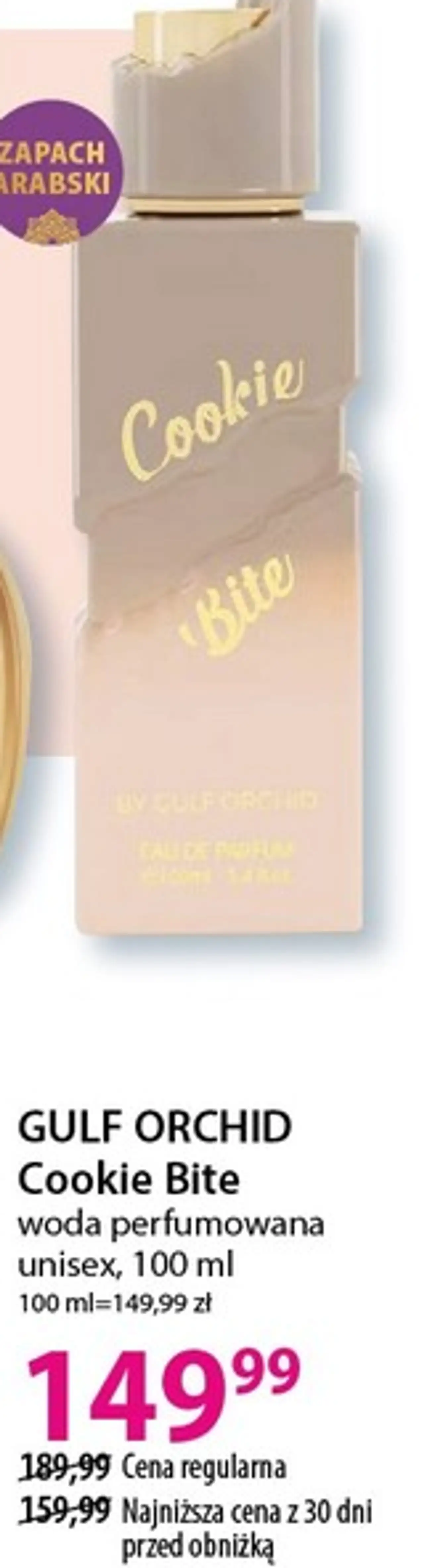 GULF ORCHID Cookie Bite woda perfumowana unisex, 100 ml