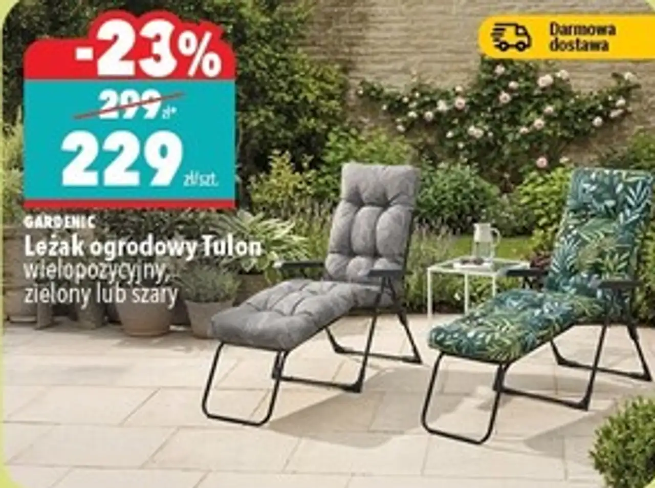 GARDENIC Leżak ogrodowy Tulon