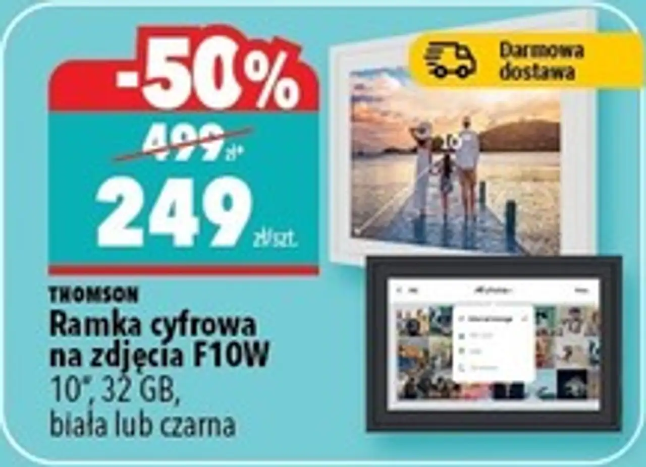 Ramka cyfrowa na zdjęcia F10W THOMSON
