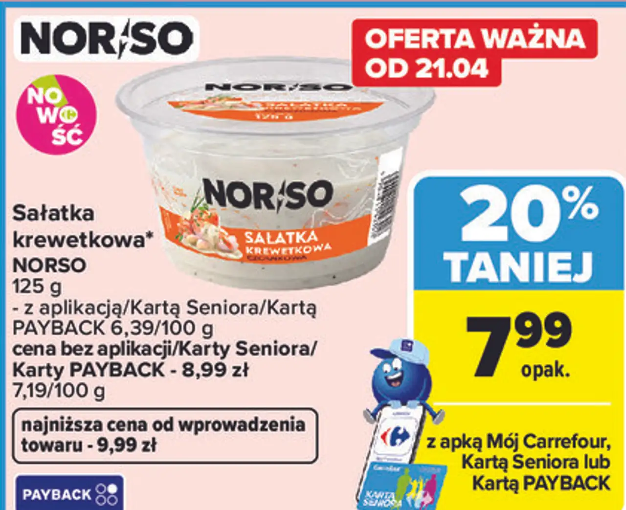 Sałatka krewetkowa NORSO