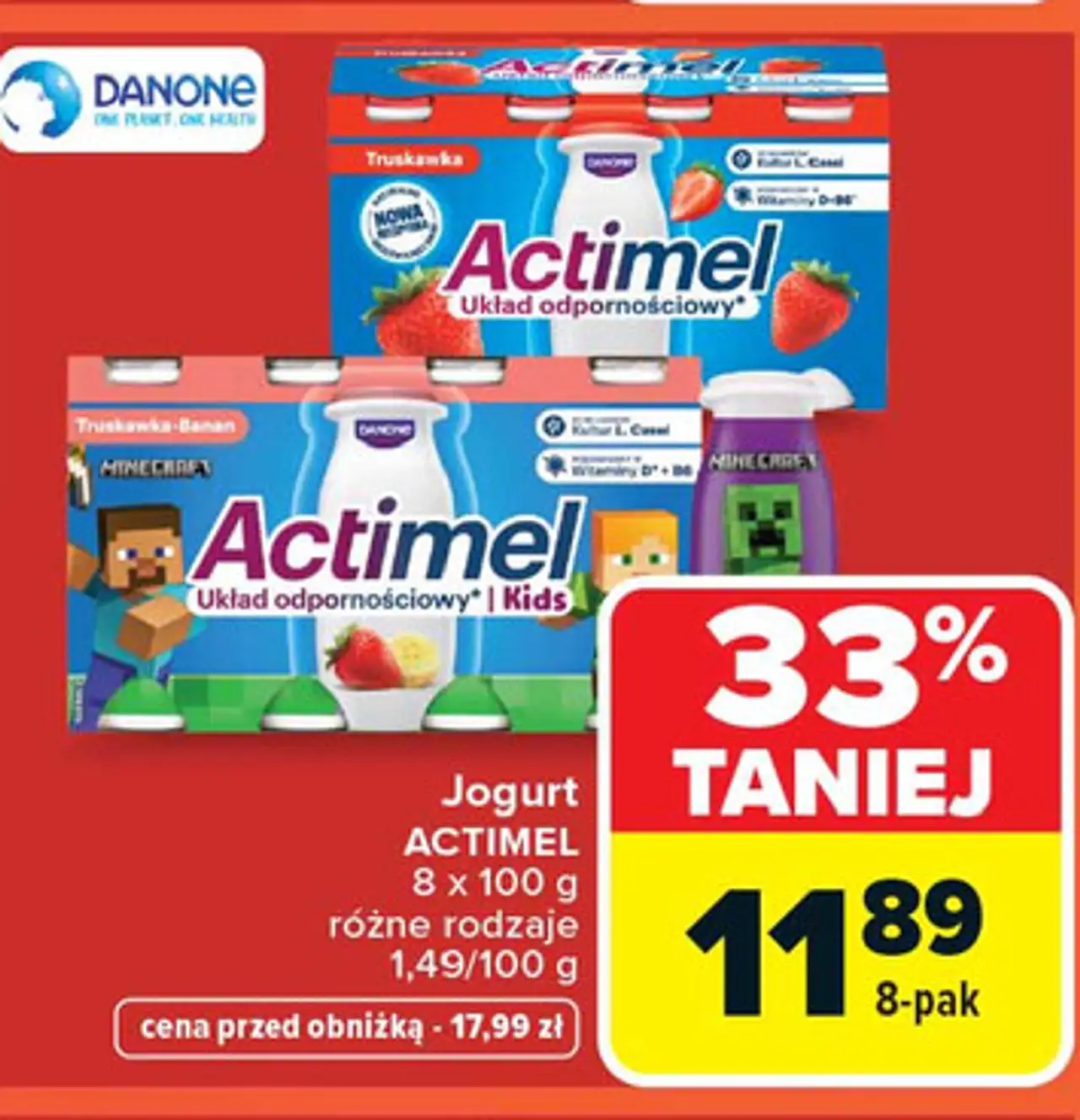 Jogurt Actimel