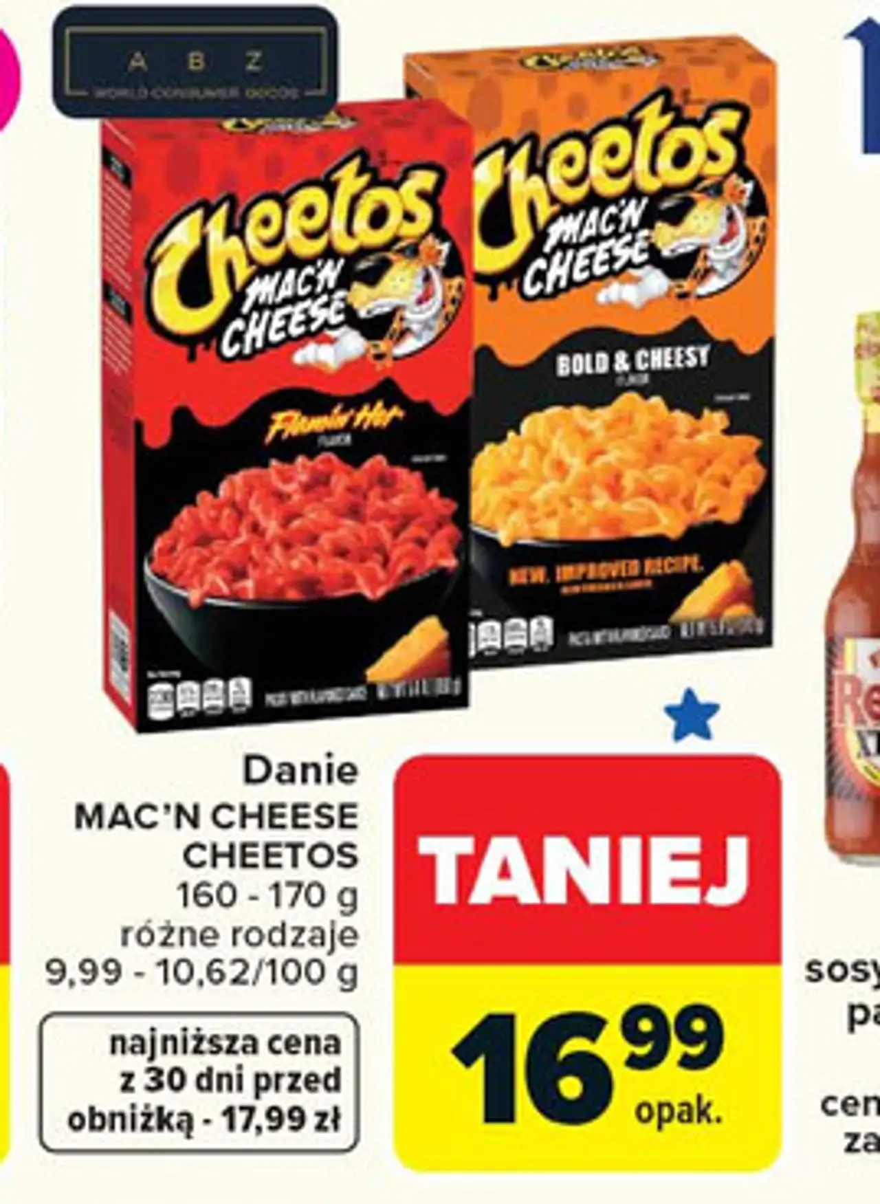 Danie MAC'N CHEESE CHEETOS