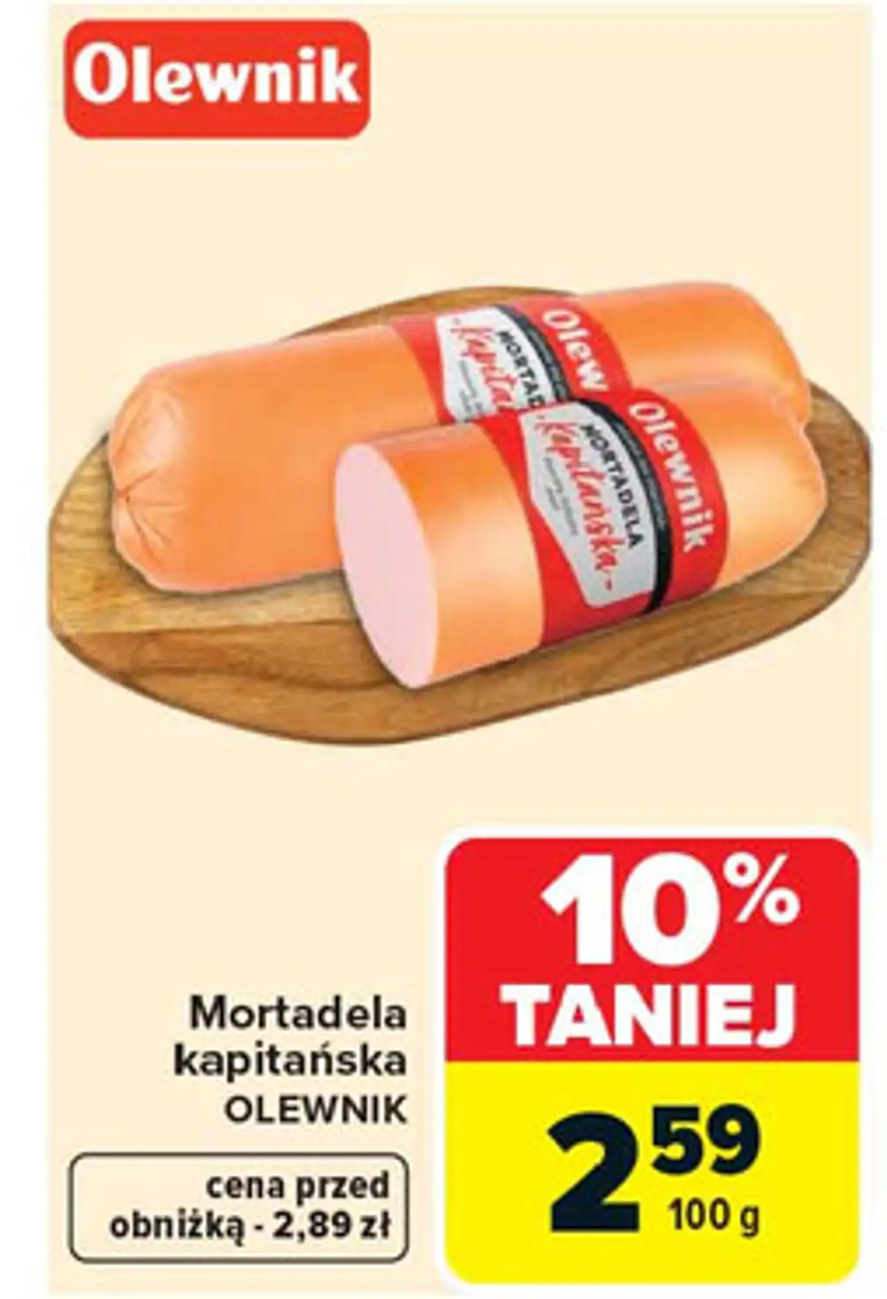 Mortadela kapitańska OLEWNIK