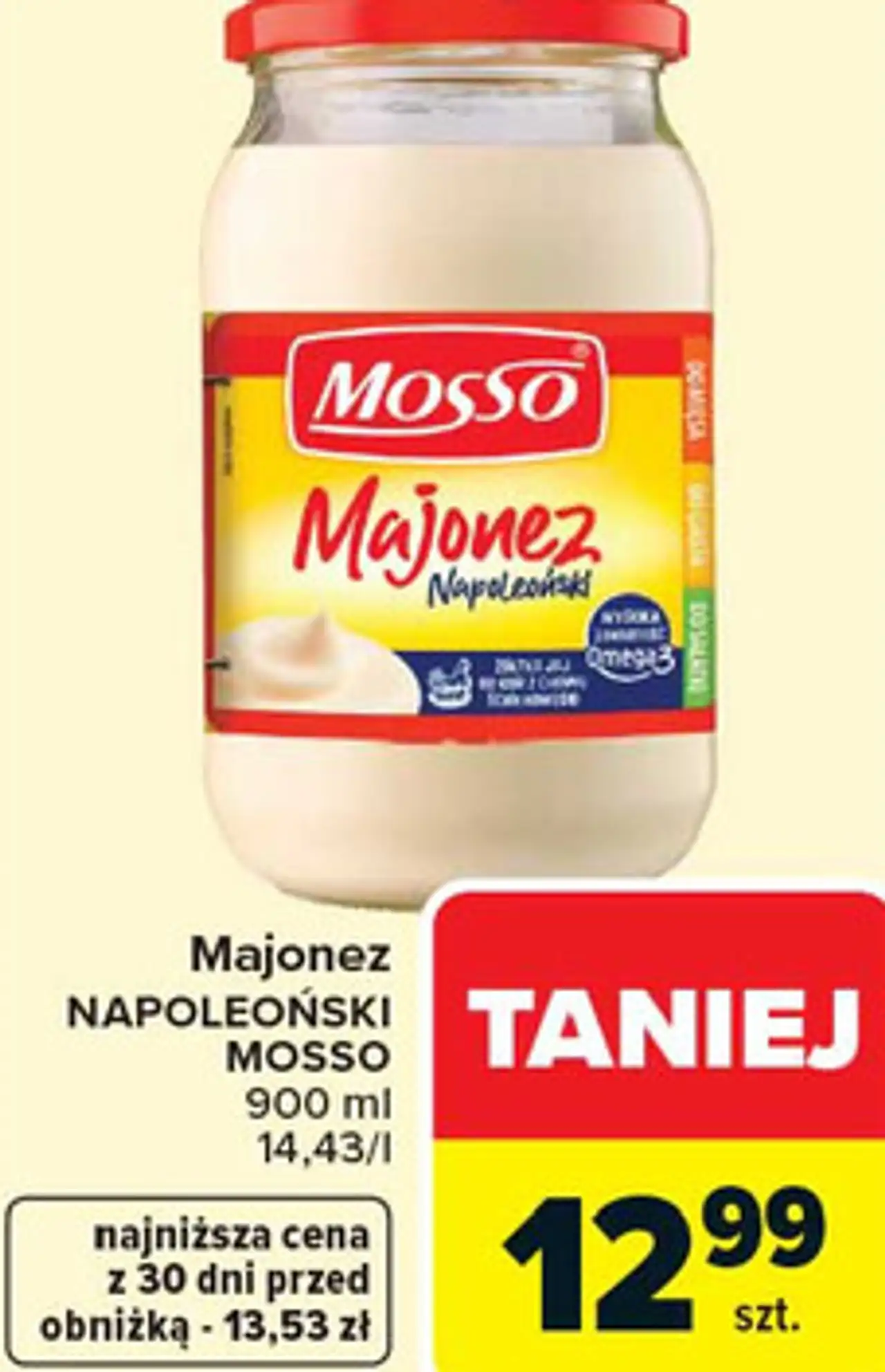 Majonez NAPOLEOŃSKI MOSSO 900 ml