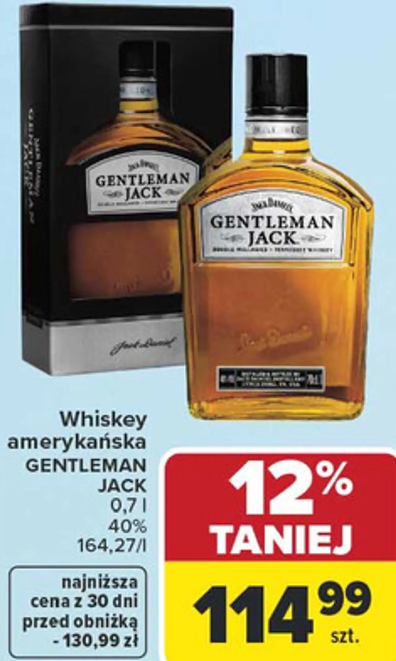 Whiskey amerykańska GENTLEMAN JACK