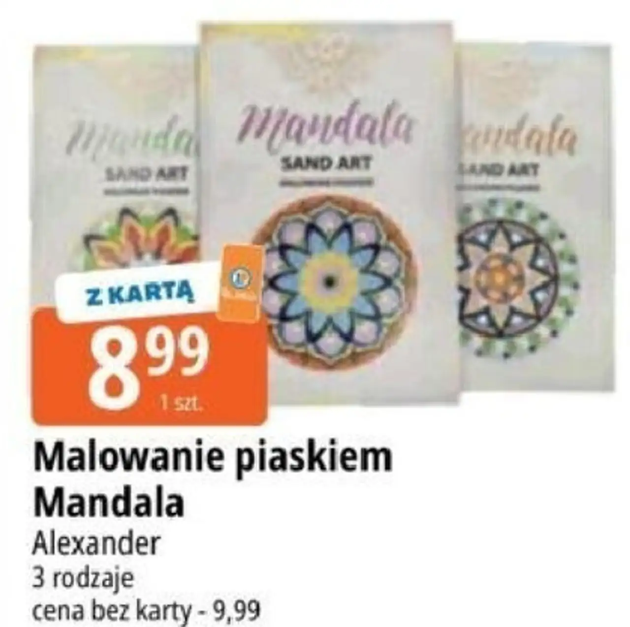 Malowanie piaskiem Mandala Alexander