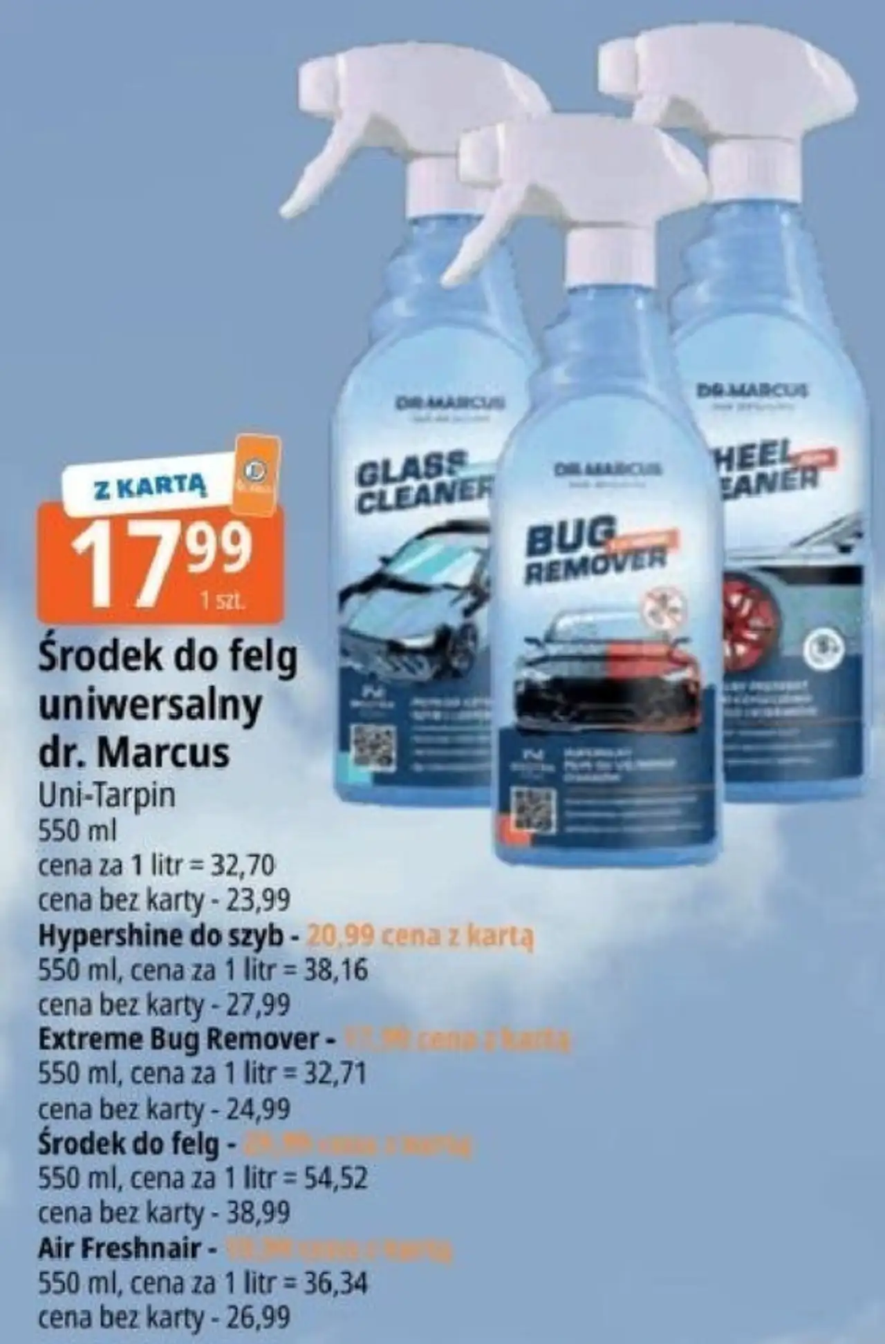 Środek do felg uniwersalny dr. Marcus Uni-Tarpin