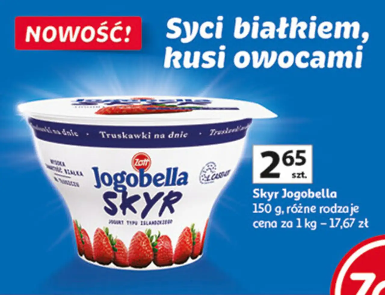 Skyr Jogobella 150 g, różne rodzaje