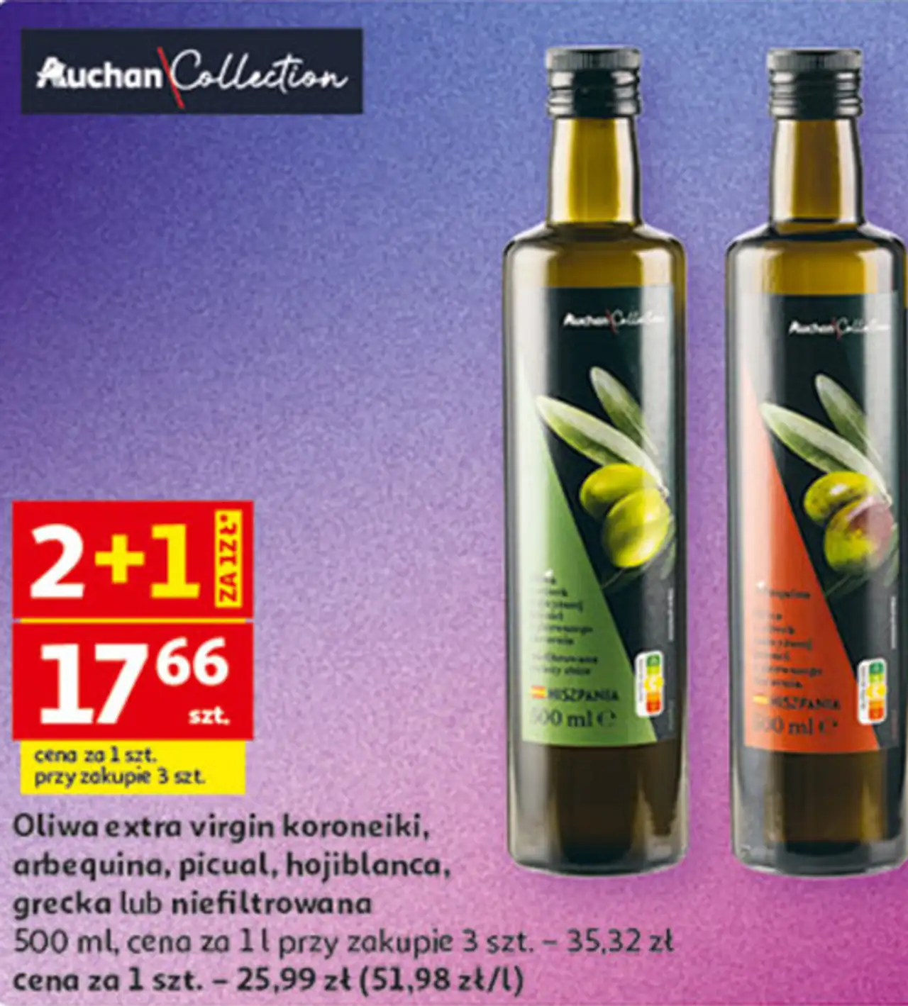 Oliwa extra virgin koroneiki, arbequina, picual, hojiblanca, grecka lub niefiltrowana 500 ml