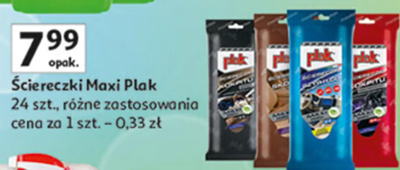 Ściereczki Maxi Plak 24 szt., różne zastosowania