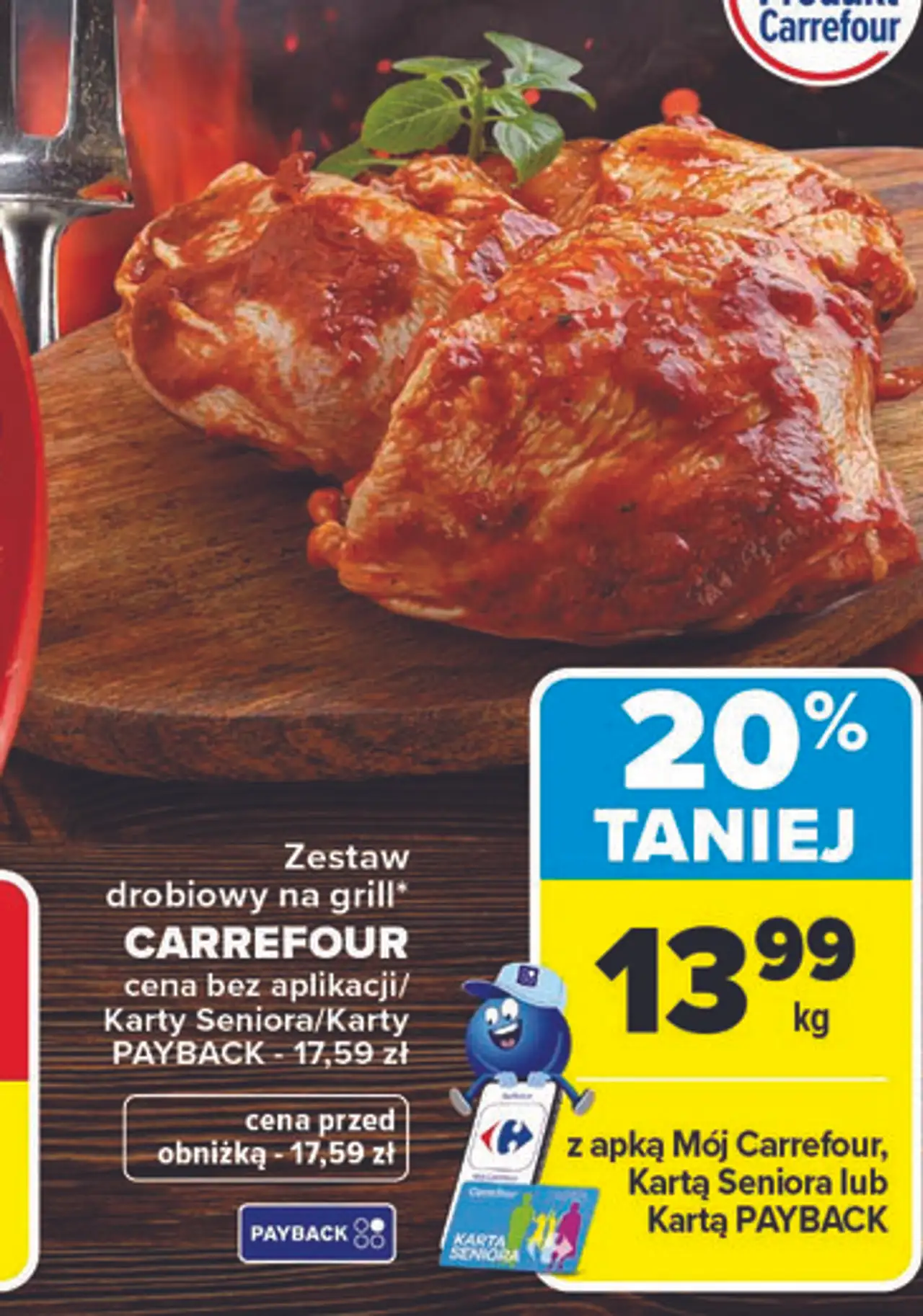 Zestaw drobiowy na grilla* CARREFOUR