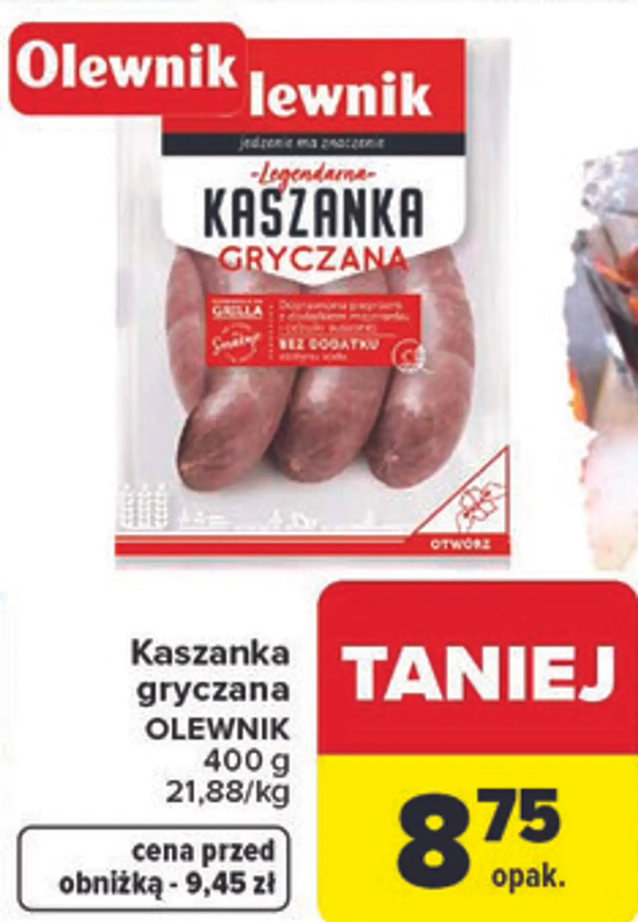 Kaszanka gryczana OLEWNIK 400 g