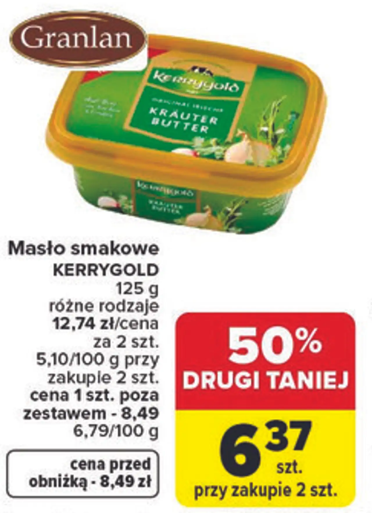 Masło smakowe KERRYGOLD