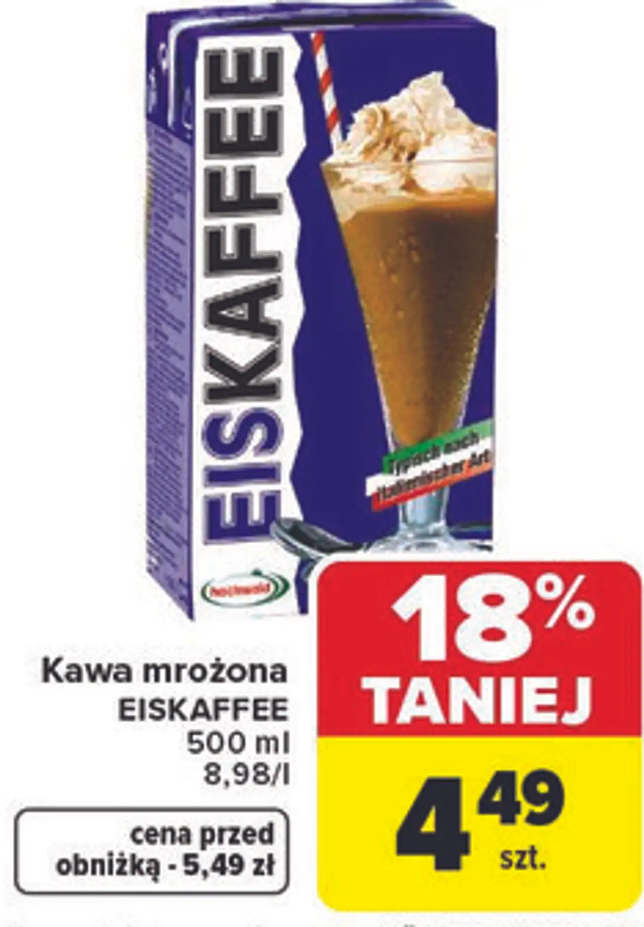 Kawa mrożona EISKAFFEE 500 ml