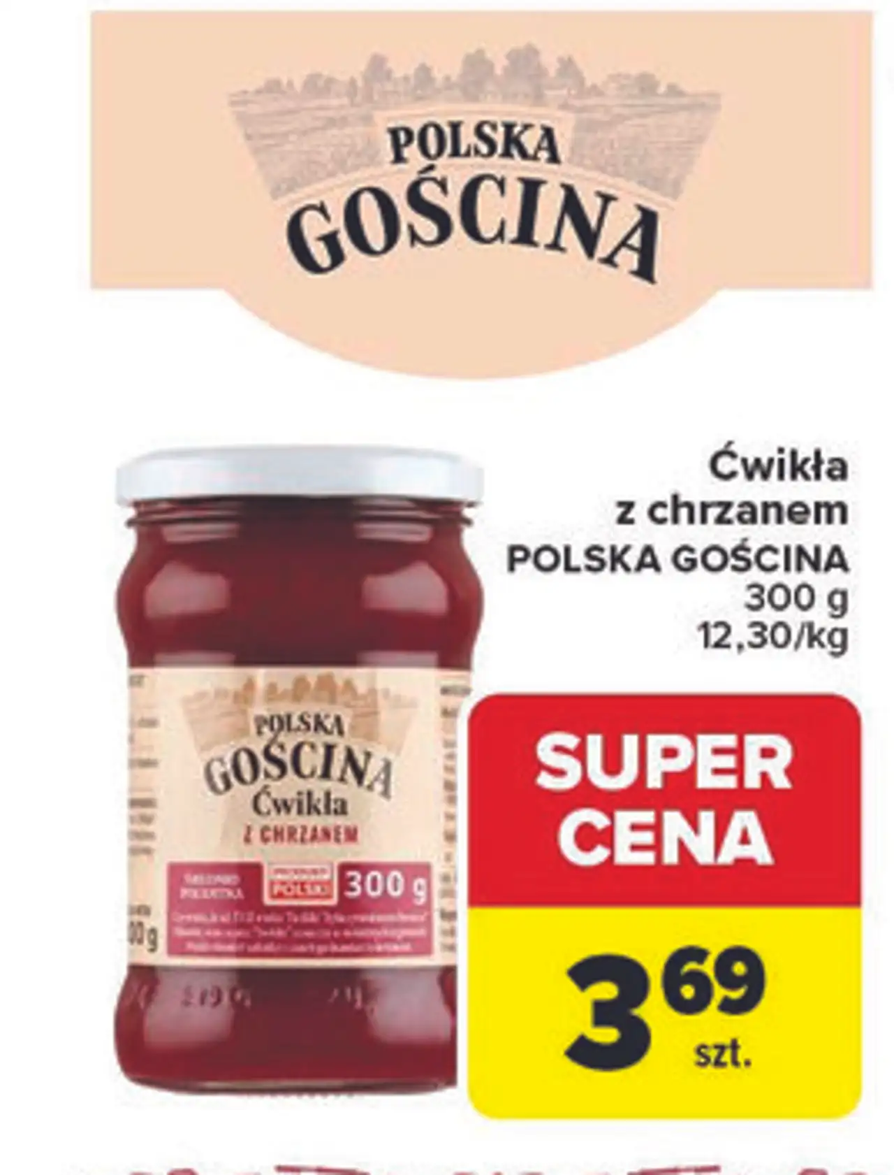 Ćwikła z chrzanem POLSKA GOŚCINA