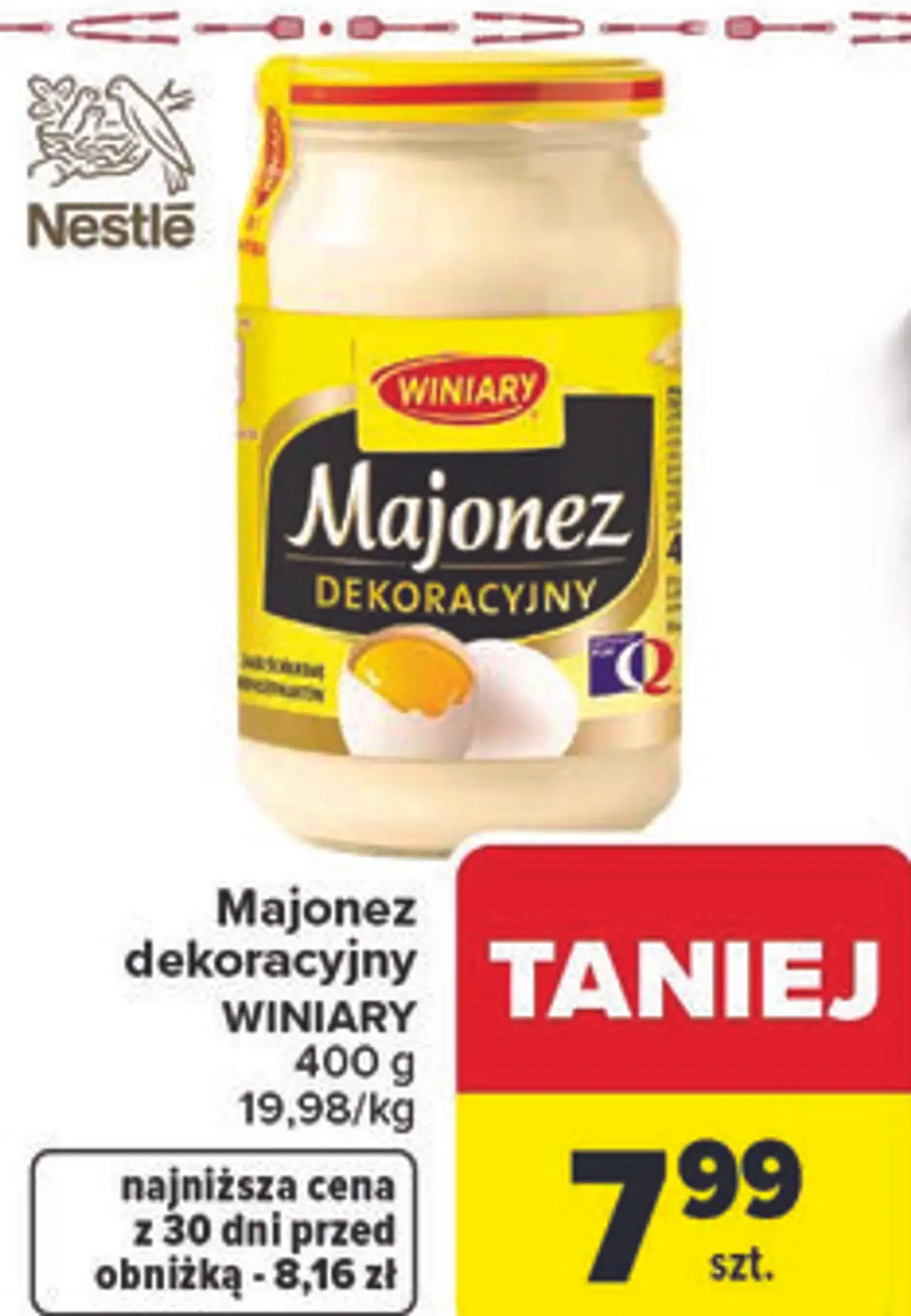 Majonez dekoracyjny WINIARY